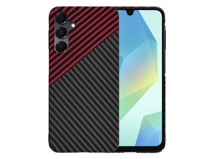 70521 techsuit carbonite fibershell kryt na samsung galaxy a16 4g a16 5g cerveny vortex