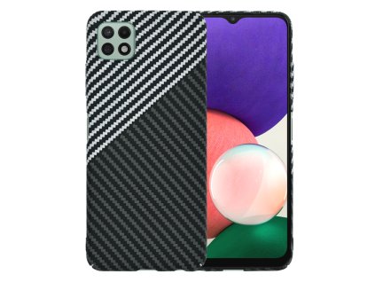 70047 techsuit carbonite fibershell kryt na samsung galaxy a22 5g stealth sivy