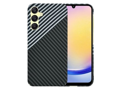 69951 techsuit carbonite fibershell kryt na samsung galaxy a25 5g stealth sivy
