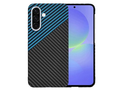 70893 techsuit carbonite fibershell kryt na samsung galaxy a36 5g modry pulse
