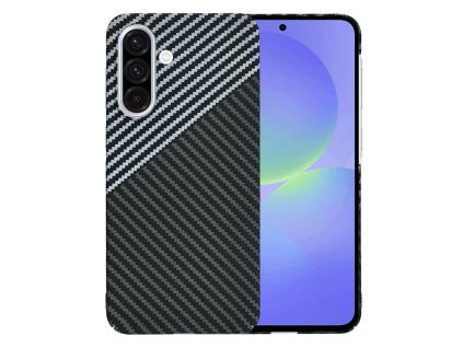 70896 techsuit carbonite fibershell kryt na samsung galaxy a36 5g stealth sivy