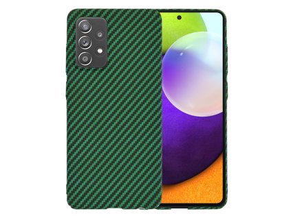69855 techsuit carbonite fibershell kryt na samsung galaxy a52 4g a52 5g a52s 5g zeleny