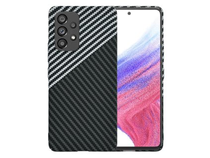 70074 techsuit carbonite fibershell kryt na samsung galaxy a53 5g stealth sivy