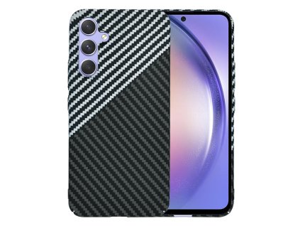 69879 techsuit carbonite fibershell kryt na samsung galaxy a54 stealth sivy