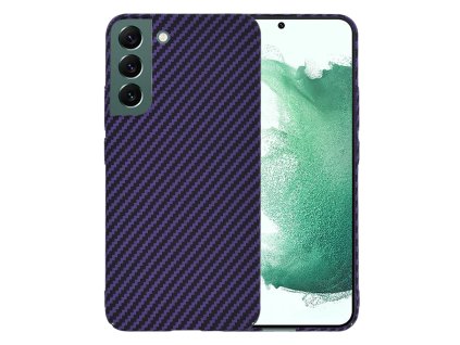65238 techsuit carbonite fibershell kryt na samsung galaxy s22 plus 5g fialovy