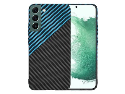 65412 techsuit carbonite fibershell kryt na samsung galaxy s22 plus 5g modry pulse