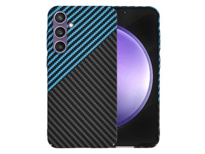 65469 techsuit carbonite fibershell kryt na samsung galaxy s23 fe modry pulse