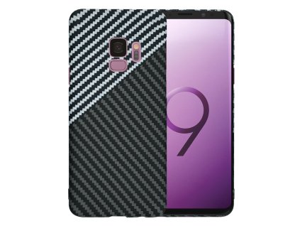65574 techsuit carbonite fibershell kryt na samsung galaxy s9 stealth sivy