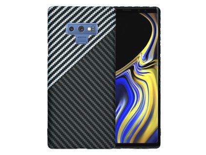 72894 techsuit carbonite fibershell ochranny obal pre samsung galaxy note 9 tmavosivy