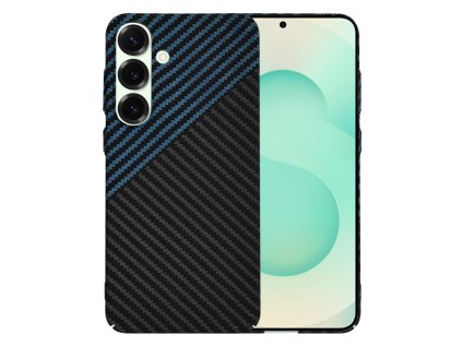 75723 techsuit carbonite fibershell puzdro pre samsung galaxy s25 plus blue pulse