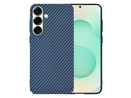 75729 techsuit carbonite fibershell puzdro pre samsung galaxy s25 plus cyan