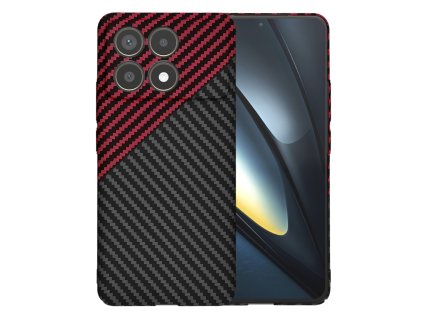 74772 techsuit carbonite fibershell puzdro pre xiaomi poco f6 pro red vortex