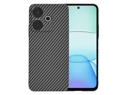 74694 techsuit carbonite fibershell puzdro pre xiaomi redmi 13 poco m6 4g cierne