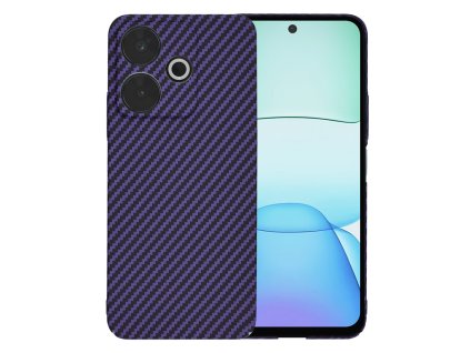 74697 techsuit carbonite fibershell puzdro pre xiaomi redmi 13 poco m6 4g fialove