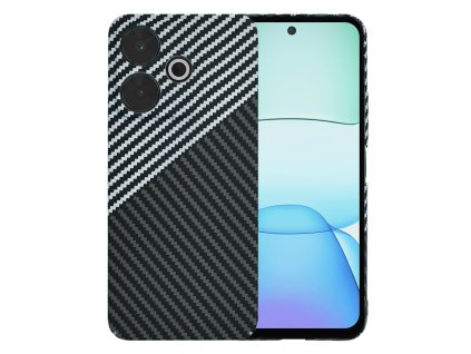 74784 techsuit carbonite fibershell puzdro pre xiaomi redmi 13 poco m6 4g stealth gray