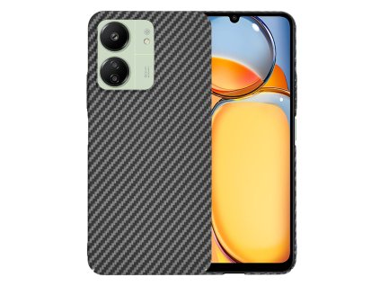 74793 techsuit carbonite fibershell puzdro pre xiaomi redmi 13c 4g redmi 13c 5g poco c65 cierne