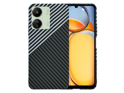 74805 techsuit carbonite fibershell puzdro pre xiaomi redmi 13c 4g redmi 13c 5g poco c65 stealth gray