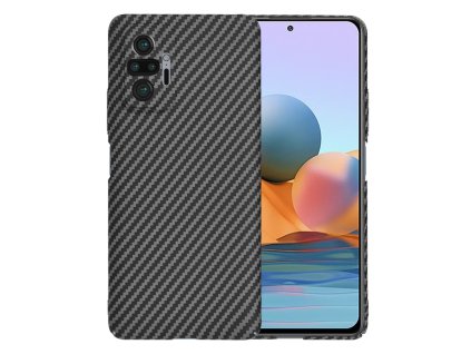 74838 techsuit carbonite fibershell puzdro pre xiaomi redmi note 10 pro note 10 pro max cierne