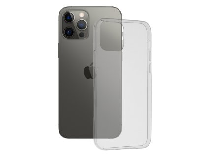 61884 techsuit clear silicone kryt na iphone 12 pro max priehladny