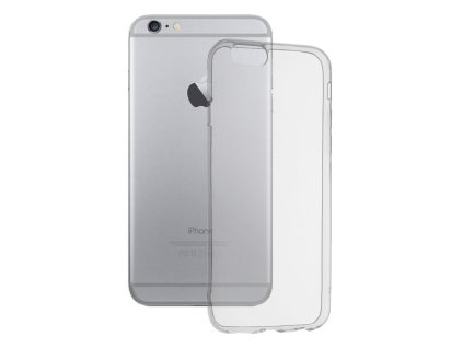 61887 techsuit clear silicone kryt na iphone 6 iphone 6s priehladny