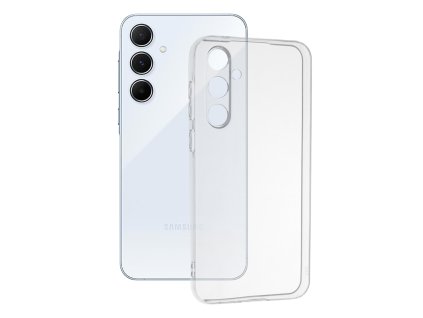 68838 techsuit clear silicone kryt na samsung galaxy a55 5g priehladny
