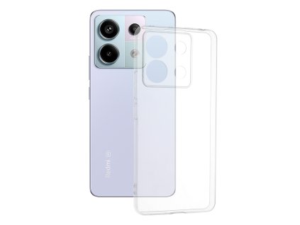 73503 techsuit clear silicone puzdro pre xiaomi redmi note 13 pro 5g poco x6 priehladne