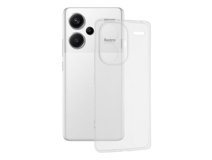 73506 techsuit clear silicone puzdro pre xiaomi redmi note 13 pro 5g priehladne