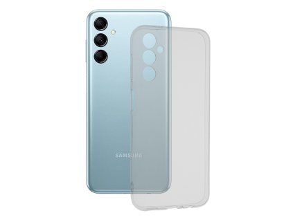 72354 techsuit clear silicone silikonovy obal pre samsung galaxy m14 priehladny