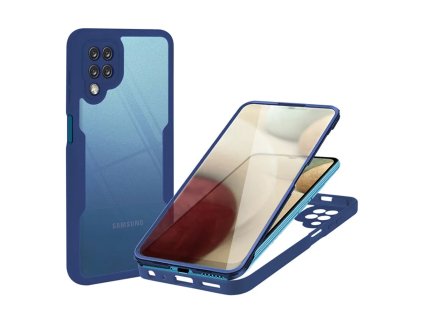 69531 techsuit colorverse 360 ochrana obrazovky puzdro na samsung galaxy a12 modry