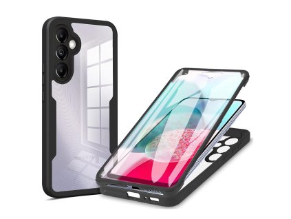 69435 techsuit colorverse 360 ochrana obrazovky puzdro na samsung galaxy a14 4g a14 5g cierny