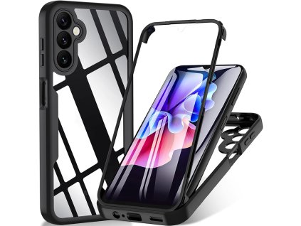 70638 techsuit colorverse 360 ochrana obrazovky puzdro na samsung galaxy a16 4g a16 5g cierny