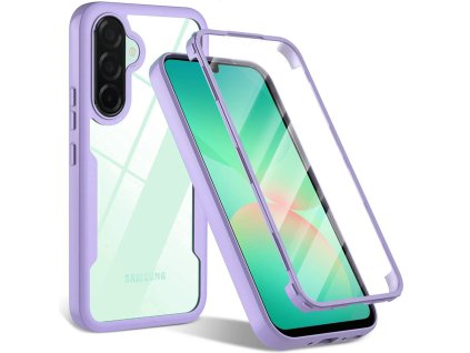 71133 techsuit colorverse 360 ochrana obrazovky puzdro na samsung galaxy a26 5g fialovy