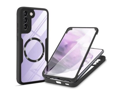 65655 techsuit colorverse 360 ochrana obrazovky puzdro na samsung galaxy s22 5g cierny