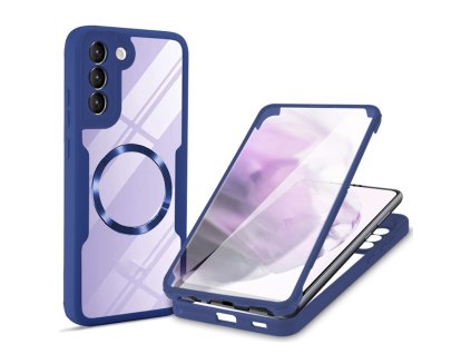 65673 techsuit colorverse 360 ochrana obrazovky puzdro na samsung galaxy s22 plus 5g modry