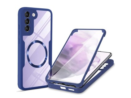 65697 techsuit colorverse 360 ochrana obrazovky puzdro na samsung galaxy s23 modry