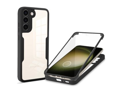 65013 techsuit colorverse 360 ochrana obrazovky puzdro na samsung galaxy s23 plus cierny