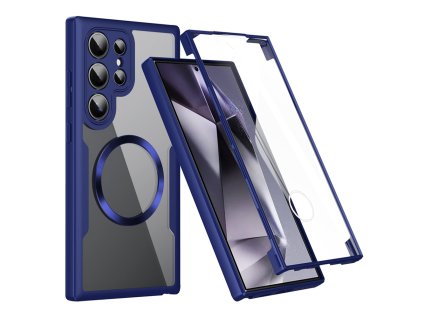 65745 techsuit colorverse 360 ochrana obrazovky puzdro na samsung galaxy s24 ultra modry