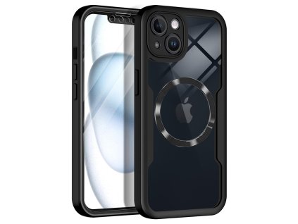 61284 techsuit colorverse 360 magsafe series 360 kryt ochranne sklo na iphone 13 cierny