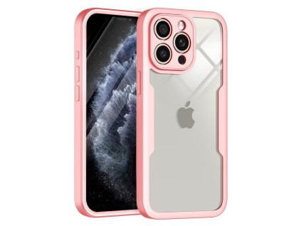 62808 techsuit colorverse 360 series 360 kryt ochranne sklo na iphone 11 pro max ruzovy