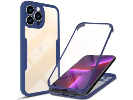 62841 techsuit colorverse 360 series 360 kryt ochranne sklo na iphone 13 pro max modry