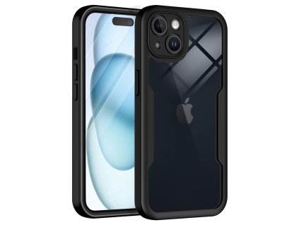 62883 techsuit colorverse 360 series 360 kryt ochranne sklo na iphone 15 plus cierny