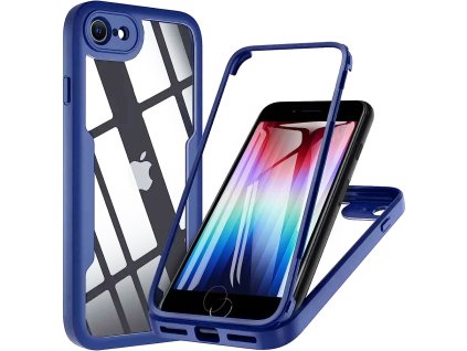 61398 techsuit colorverse 360 series 360 kryt ochranne sklo na iphone 7 8 se 2020 2022 modry
