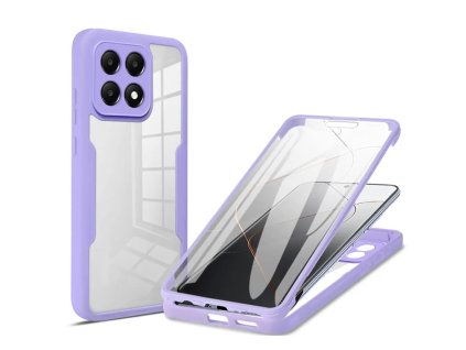 74991 techsuit colorverse 360 series screen protector 360 obal so sklom pre xiaomi poco f6 pro fialove