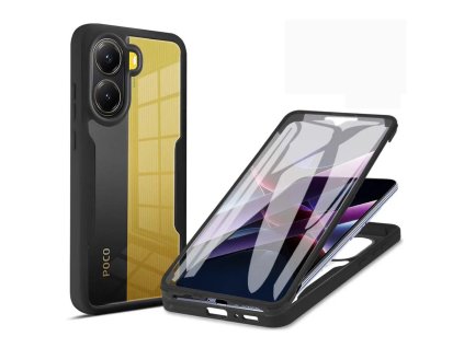 75258 techsuit colorverse 360 series screen protector 360 obal so sklom pre xiaomi poco x7 pro cierne