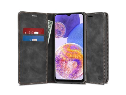 71772 techsuit confy cover puzdro na samsung galaxy a23 4g a23 5g cierny