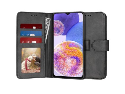 71742 techsuit diary book puzdro na samsung galaxy a23 4g a23 5g cierny