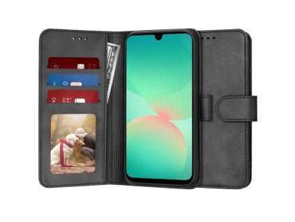 72072 techsuit diary book puzdro na samsung galaxy a26 5g cierny