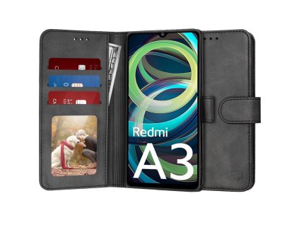 75366 techsuit diary book puzdro pre xiaomi redmi a3 redmi a3x cierne