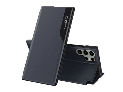 68094 techsuit efold series puzdro na samsung galaxy s23 ultra tmavomodry