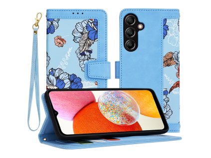 71922 techsuit flipcraft puzdro na samsung galaxy a14 4g a14 5g vibrant blue